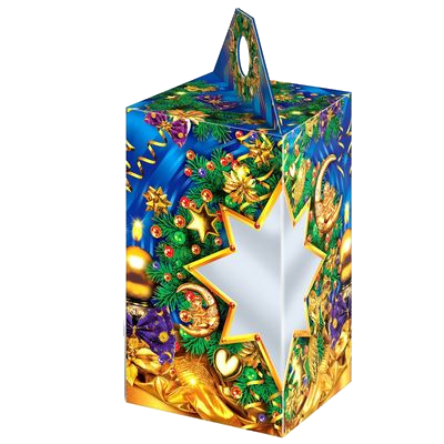 Новогодняя звезда (цв.в ассортименте)